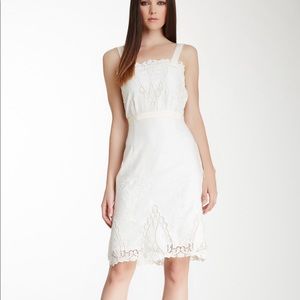 Rachel Roy white eyelet dress sz 4